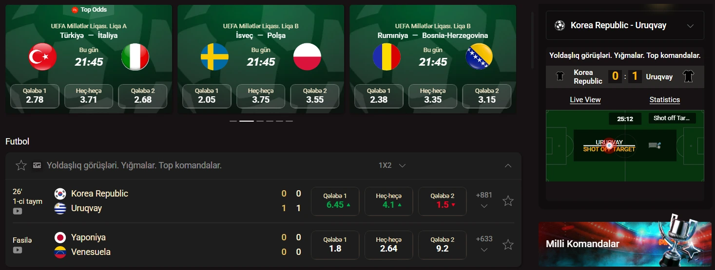 Pinco canlı casino oyunları və onlayn diler masaları